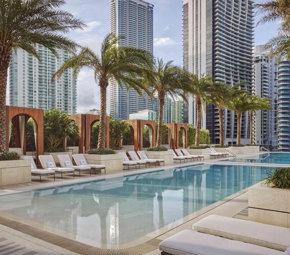 Wonderful King Suite With Pool At Sls Lux Brickell Miami Esterno foto